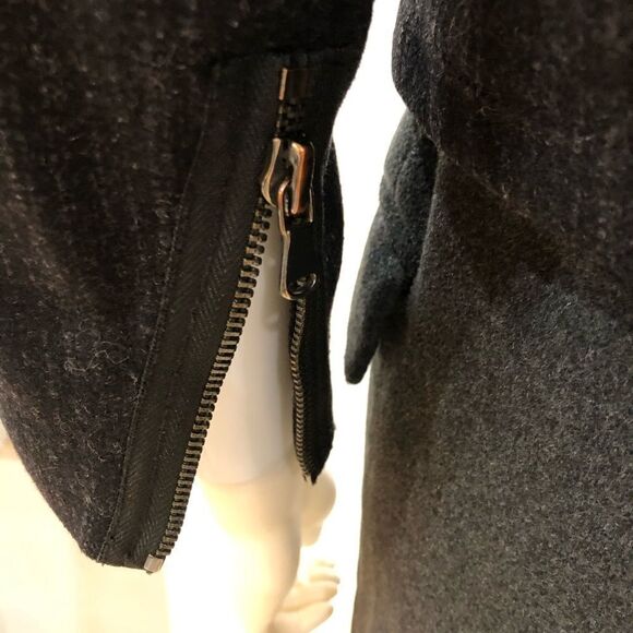 TIBI Coat Jacket, Gray, Size 0 - Picture 7 of 14